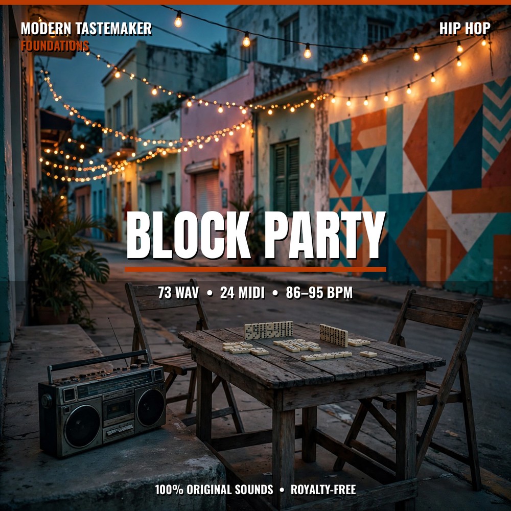 BLOCK PARTY — Hip Hop Foundations cover art
