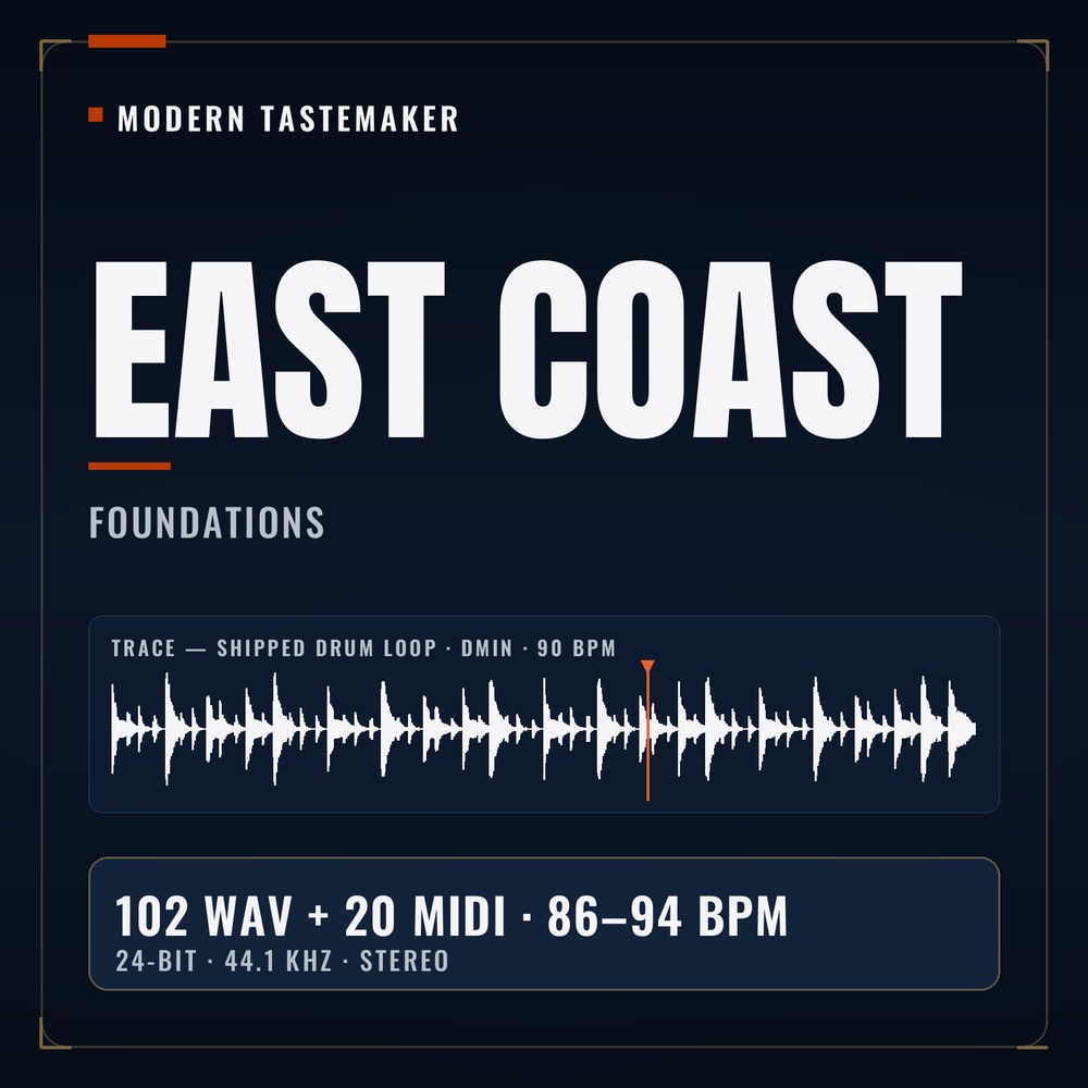 EAST COAST — New York Boom Bap Foundations cover art